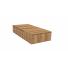 BASE DE COLCHON CON 3 CAJONES 90 CM ANCHO