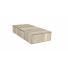 BASE DE COLCHON CON 3 CAJONES 90 CM ANCHO
