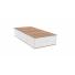 BASE DE COLCHON CON 3 CAJONES 90 CM ANCHO
