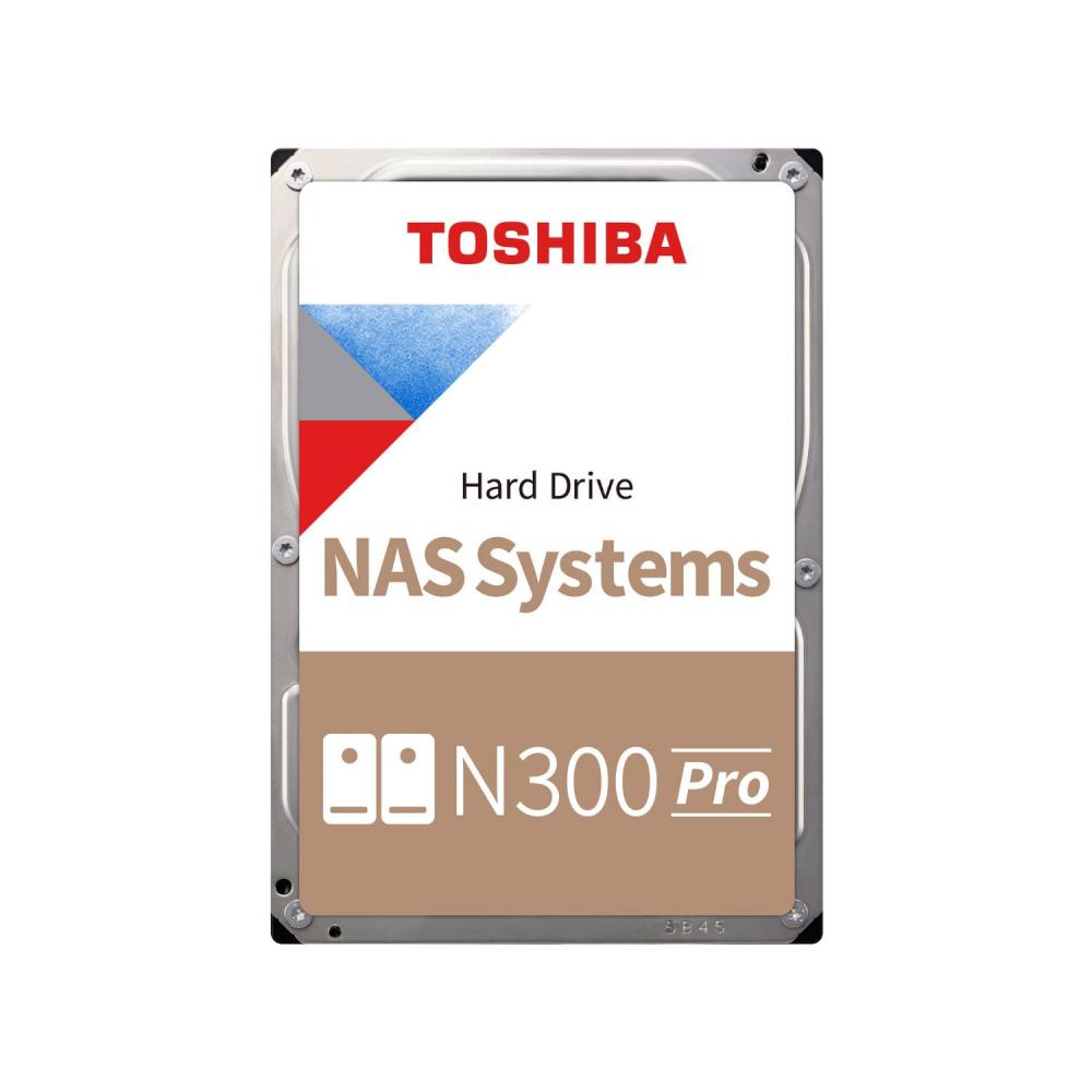 Disco duro interno toshiba 22tb n300 pro nas sata iii 3,5 7200rpm hdwg82cxzstb