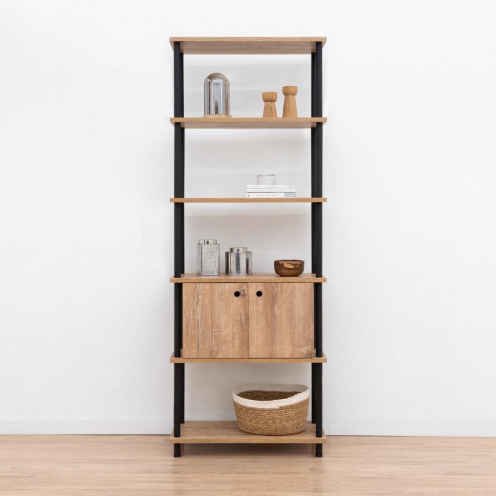 Biblioteca 182cm + Modulo