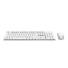 Kit teclado y mouse Trust Ody II blanco 25467
