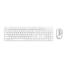 Kit teclado y mouse Trust Ody II blanco 25467