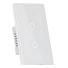 Tecla Hunnox Smart Tactil 2 Canales Compatible Google Alexa Color Blanco