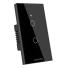 Tecla Hunnox Smart Táctil de 2 Canales Wi-Fi para Google y Alexa Color Negro