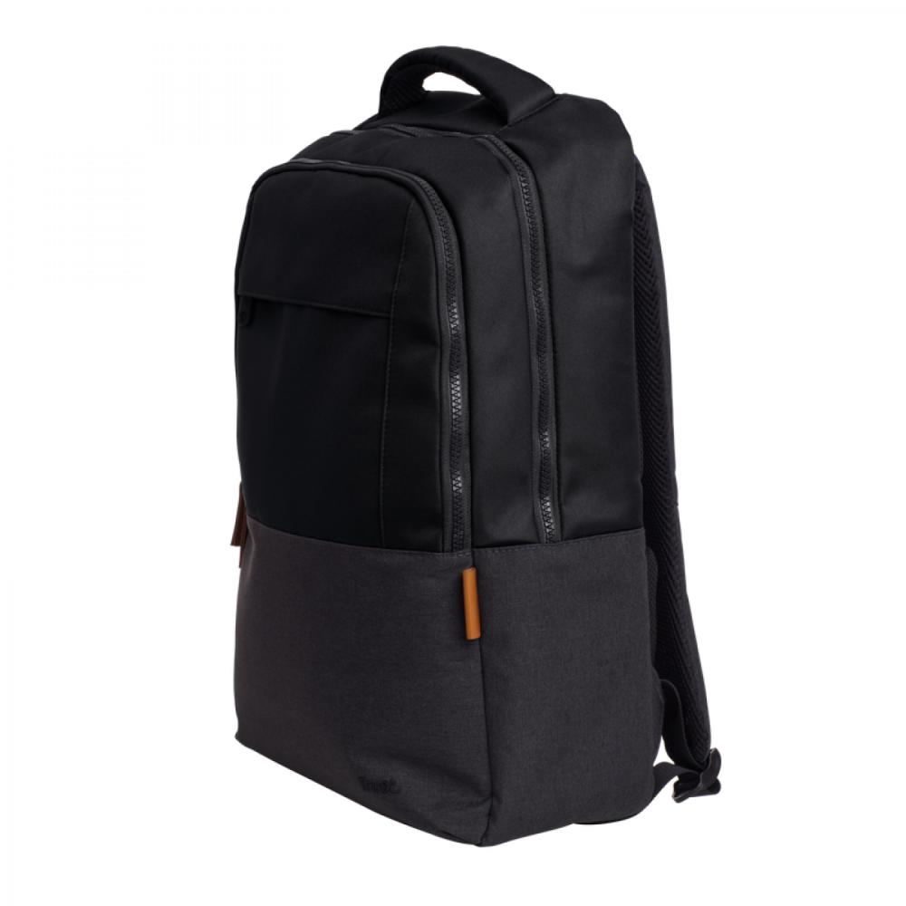 trust mochila lisboa black backpack 16