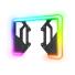 trust retroiluminacion para monitor vybz rgb gxt907