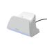 trust soporte de carga rapida para mandos ps5 white gxt255w