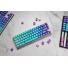Ducky keycap set azure sa us abs seamless double shot