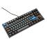 Teclado mecanico ducky one 2 tkl skyline teclas gris oscuro interruptor rojo ing