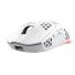 Mouse gamer gxtrust 929w helox inalambrico recargable ultraliviano rgb blanco