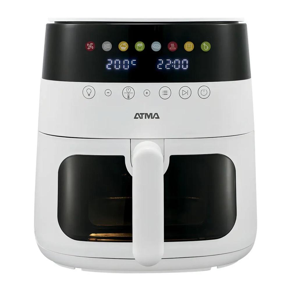Freidora de aire atma 8 litros 1750w visor tactil blanco fr248awp