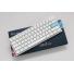 Teclado gamer ducky one 2 mini pure white blanco rgb cherry blue rgb double shot