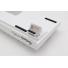 Teclado gamer ducky one 2 mini pure white rgb version  gaming cherry mx red doub