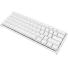 Teclado gamer ducky one 2 mini pure white rgb version  gaming cherry mx red doub