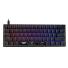 Teclado gamer ducky mecha mini rgb cherry brown rgb pbt double-shot 60