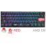 Teclado gamer ducky mecha mini v2 rgb kailh box red pbt double-shot