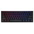 Teclado gamer ducky one 2 mini rgb cherry mx brown double-shot pbt mecanico
