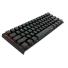 Teclado gamer ducky one 2 mini rgb cherry mx brown double-shot pbt mecanico