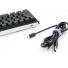 Teclado gamer ducky one 2 mini rgb kailh box white switch  mecanico iso sp