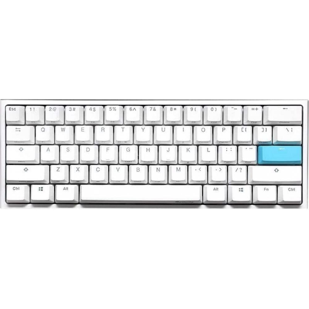Teclado gamer ducky one 2 mini white