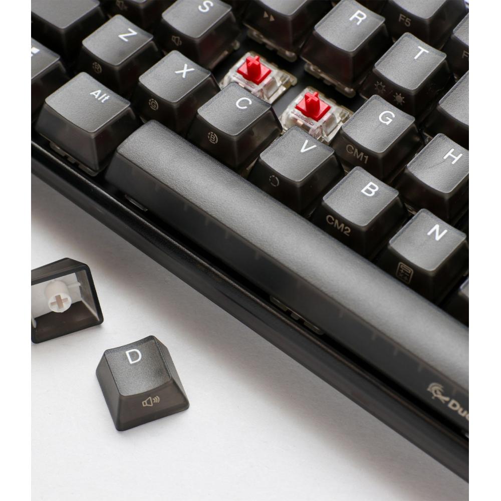 Teclado mecanico ducky one 3 daybreak red sw /es/ aura black rgb
