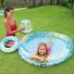 Pileta Inflable Intex Star 150 Lt + Flotador + Pelota 21578/1