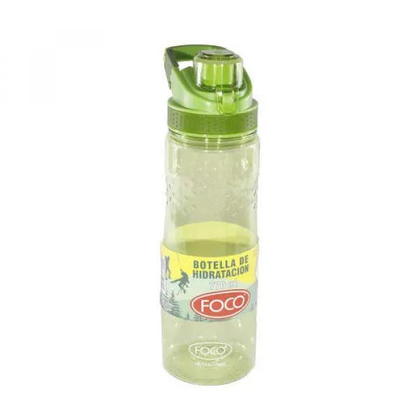 Botella de hidratación Foco Tritan 770 ml verde