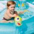 Combo Intex Play Center Inflable Gator 180 L + Inflador Manual 24385/4