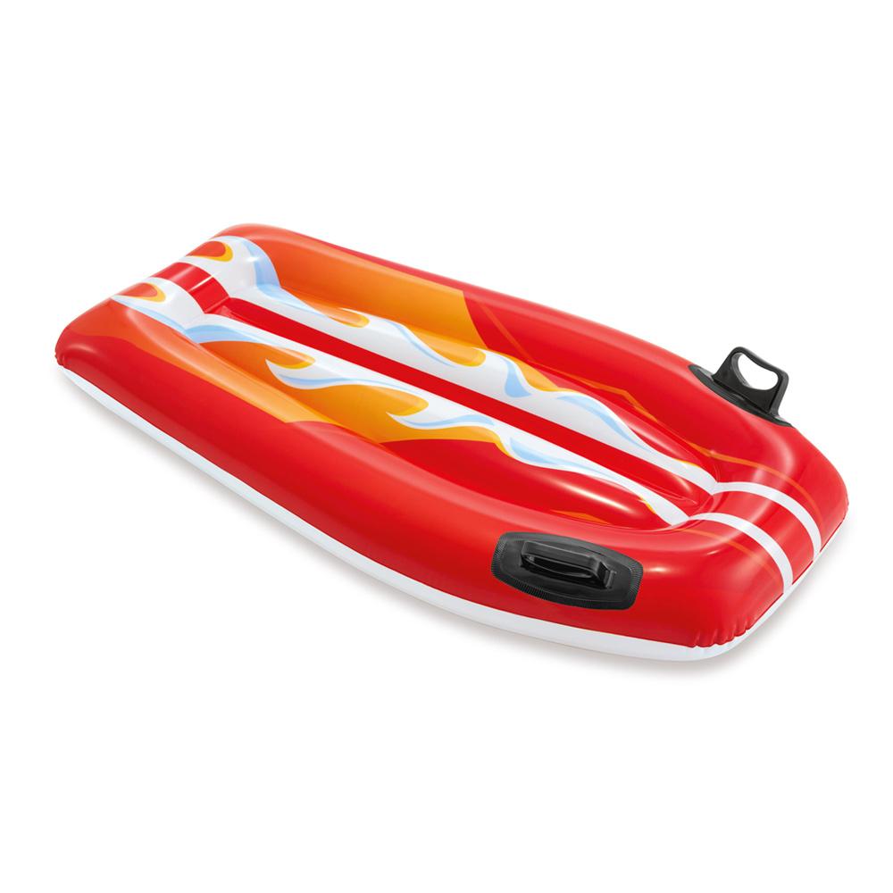 Colchoneta Inflable Intex Barrenador con Agarraderas Rojo 22698/1