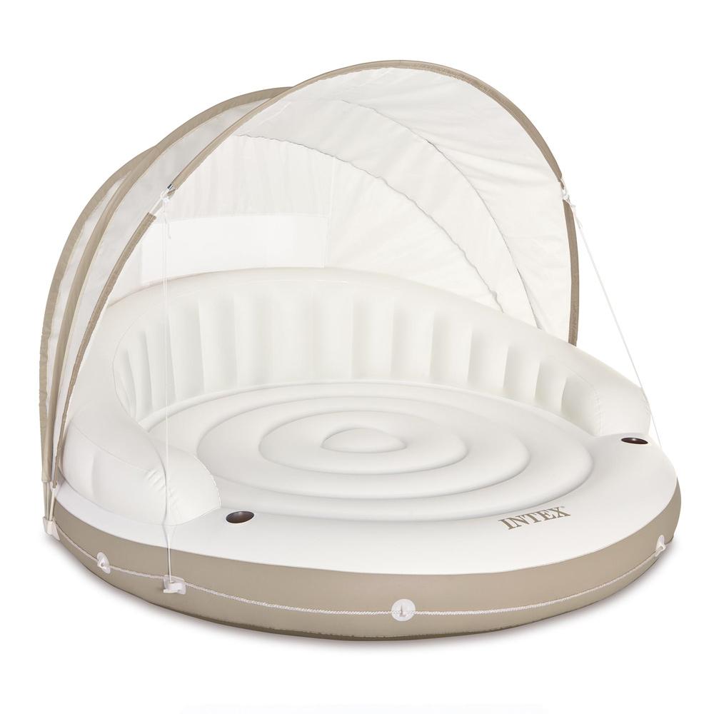 Colchoneta Inflable Intex con Toldo 23813/5