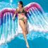 Combo Intex Colchoneta Alas de Angel + Inflador 24480/8