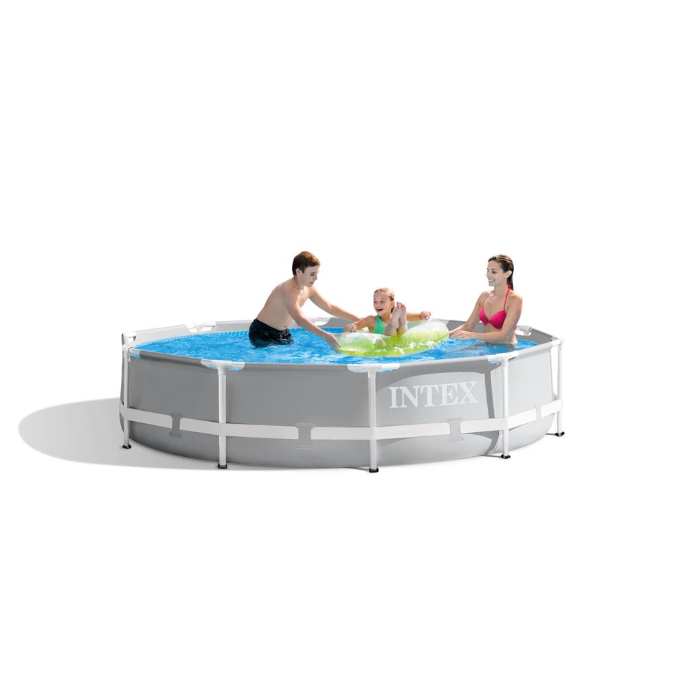 Pileta Estructural Redonda Intex Prism Frame Premium 305 x 76 Cm 25632/6