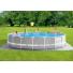 Pileta Estructural Redonda Intex Prism Frame Premium 549 x 122 Cm C/Bomba con Ac