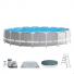 Pileta Estructural Redonda Intex Prism Frame Premium 549 x 122 Cm C/Bomba con Ac