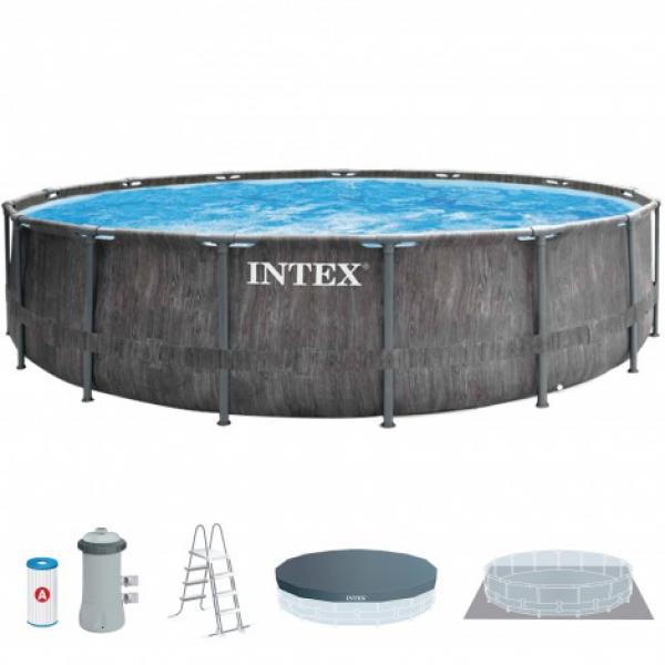 Pileta Greywood Premium Redonda 457 x 122 cm