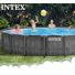 Pileta Estructural Redonda INTEX Greywood Premium 549 X 122 cm C/Bomba + Acces 2