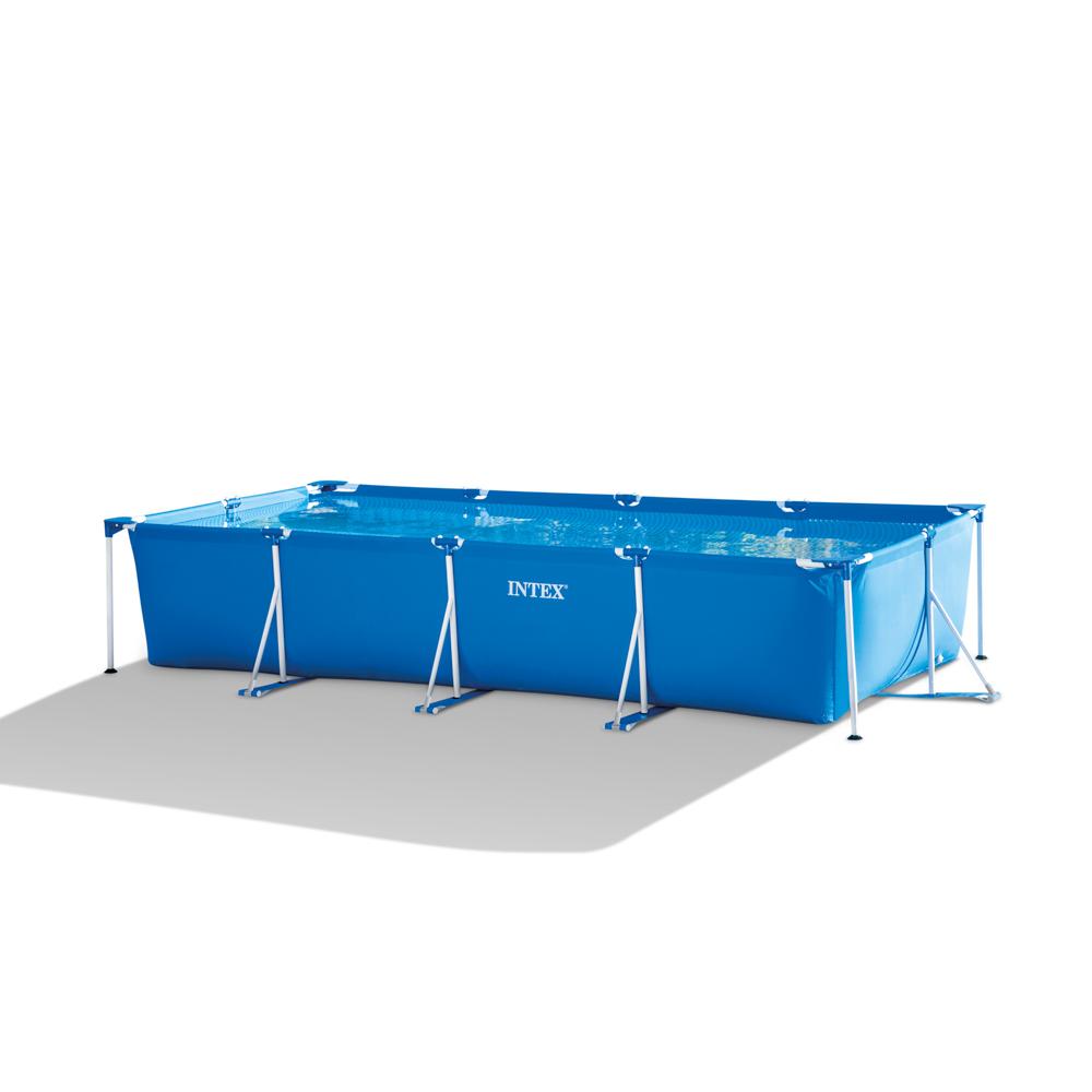 Pileta Estructural Rectangular INTEX 450 x 220 x 84 Cm 7127 Lts 25641/4
