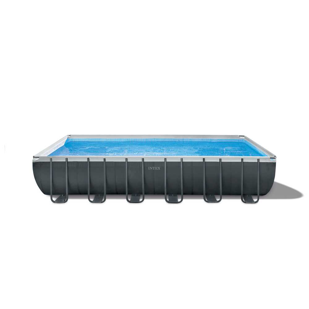 Pileta Estructural Rectangular INTEX Ultra Xtr 732 x 366 x 132 Cm C/Bomba + Acce