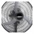 Ventilador De Mesa Liliana Negro 3 Palas De Metal 20 Pulgadas