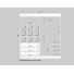 Placard CORSA Ropero Vestidor 180x200 con espejo Blanco
