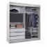 Placard CORSA Ropero Vestidor 180x200 Blanco
