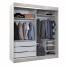 Placard CORSA Ropero Vestidor 180x200 Blanco