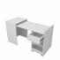 Escritorio Mesa Multifuncion CORSA  Plegable Extensible Multiuso Blanco