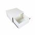 Mesa de luz CORSA 1 Cajon flotante blanco