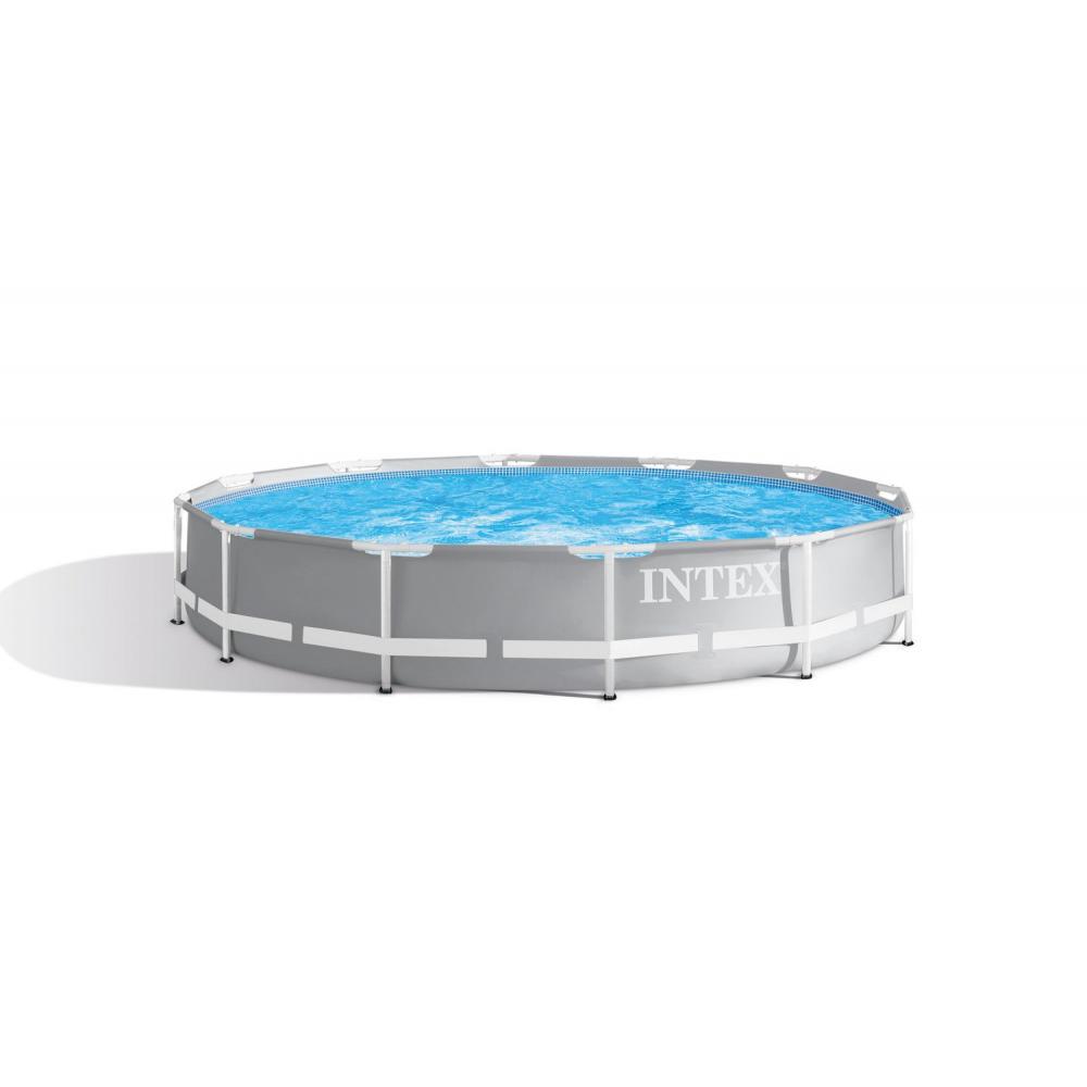 Pileta Estructural Redonda Intex Prism Frame Premium 366 X 76 Cm 25633/5