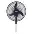 Ventilador De Pie Liliana Negro 3 Palas 18 Diametro