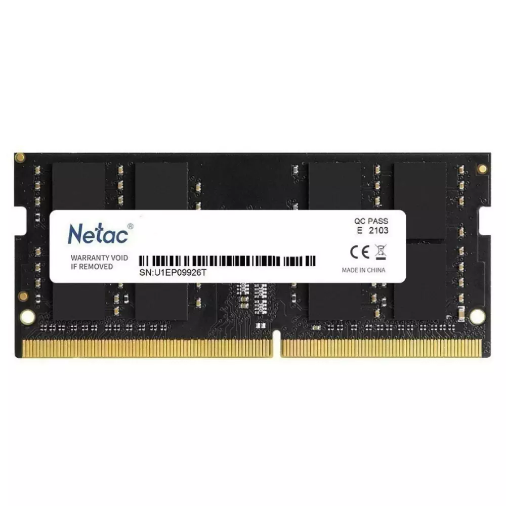 DDR4 8 GB 3200MHZ BASIC SODIMM C22 NETAC