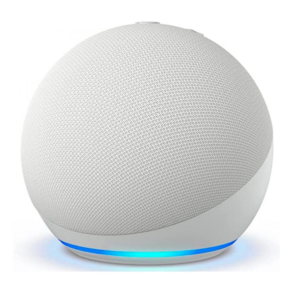 Amazon Echo Dot 5th Gen Con Asistente Virtual Alexa Glacier White