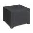 Juego de sillones toomax Artemide 2 sillones + mesa ratona/baulera negro 26234/5